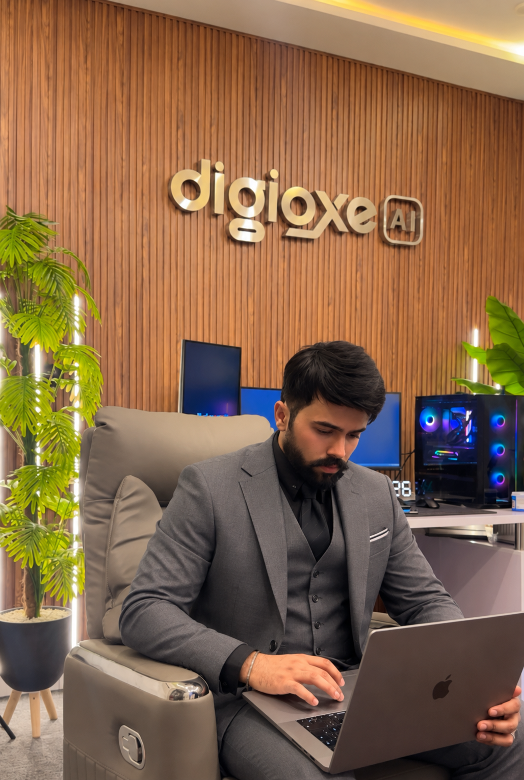 Malik Saad, Founder and CEO of Digioxe AI
